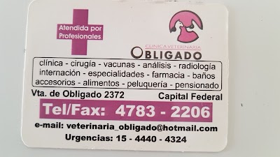 Clínica Veterinaria Obligado — Belgrano
